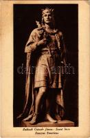 Szent Imre (Zsákodi Csiszér János szobrászművész alkotása). Készüljetek a Szent Imre Év méltó megünneplésére! 1030-1930 / Saint Emeric of Hungary (EK)