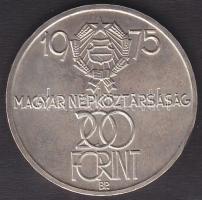 1975. 200Ft Ag "Felszabadulás" T:2