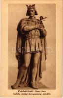 Szent Imre. Izabella királyi hercegasszony ajándéka, Kisfaludi Strobl Zsigmond szobrászművész alkotása. Készüljetek a Szent Imre Év méltó megünneplésére! 1030-1930 / Saint Emeric of Hungary (EK)