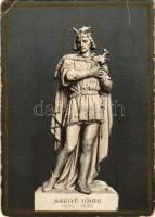 Szent Imre. Izabella főhercegné ajándéka, Kisfaludi Strobl Zsigmond szobrászművész alkotása. Szent Imre Év 1030-1930 / Saint Emeric of Hungary (b)