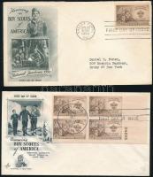 Amerikai Egyesült Államok 1950 (2 db)