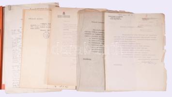 ca 1860-1960 Schultze Vilmos a Gránit porcelángyári igazgatójának teljes okmány hagyatéka. A tanulóé...