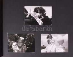 ca 1930-1960 Schultze Vilmos a Gránit porcelángyári igazgatójának családi fotóhagyatéka. kb 100 db f...