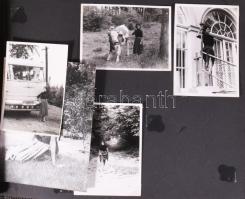 ca 1930-1960 Schultze Vilmos a Gránit porcelángyári igazgatójának családi fotóhagyatéka. kb 100 db f...