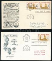 Amerikai Egyesült Államok 1960 (2 db)