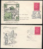 Argentína 1961 + 1963 (2 db)