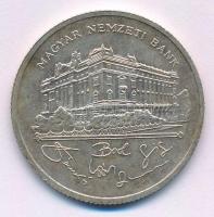 1992. 200Ft Ag "MNB" T:AU,XF patina
Adamo F13