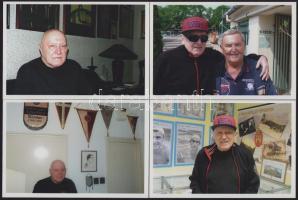 Fazekas Árpád (1930-2018) válogatott labdarúgó kapus, a Vörös Lobogó (MTK) és a Bayern München aláír...