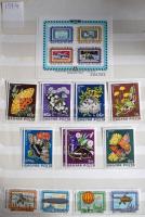 Magyar gyűjtemény az 1960-1980-as évekből, több éven keresztül 2 példányban, 4 db Schaubek rugós ber...