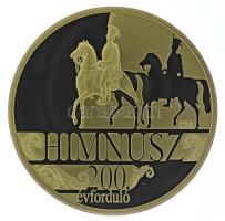 Csontos Attila 2023. "Himnusz 200. évforduló" aranyozott Cu emlékérem T:PP