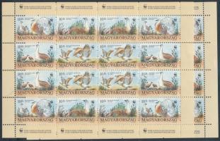 1994 Veszélyeztetett állatok 2 db kisív eltérő fogazással