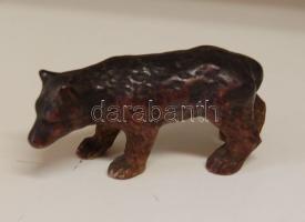 Porcelán medve 8x4cm/chinaware bear