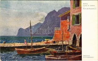 Riva, Lago di Garda; Cesare Capello. s: E. Polesello (EK)