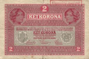 1917. 2K "Világproletárjai egyesüljetek!" propaganda felülnyomással T:III