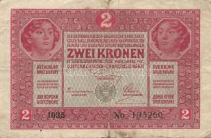 1917. 2K "Világproletárjai egyesüljetek!" propaganda felülnyomással T:III