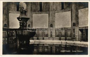 Pöstyén, Piestany; Irma Basen / Irma fürdő, belső / spa, bathhouse, interior