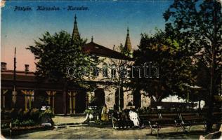 1918 Pöstyén, Piestany; Gyógyterem. Donáth Lipót kiadása / Kursalon / spa hall (EM)