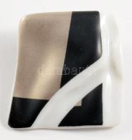 Rosenthal porcelán bross Jelzett, hibátlan 3x3 cm