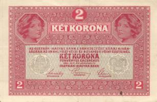 1917. 2K (2x) "Oktober 1920" fny-sal, 2 számmal eltérő sorszámmal T:2+,2