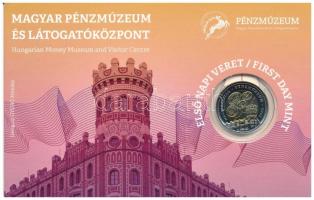 2022. 100Ft "Magyar Pénzmúzeum és Látogatóközpont" első napi veret sorszámozott emléklapon "03765" T:UNC