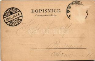 1899 Prága, Praha, Prague; Museum královstvi Ceskeho / museum (Rb)