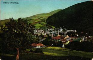 Trencsénteplic, Trencianske Teplice; látkép / general view (EK)