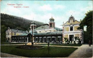 1906 Trencsénteplic, Trencianske Teplice; Gyógyterem. Wertheim Zsigmond kiadása / Cursalon / spa hall, bathhouse (EK)