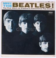 The Beatles Meet The Beatles! nagyon korai eredeti angol Beatles vinyl LP G+ G+ (sérült borító)  RARE!! No George Martin Credit No BMI or ASCAP OG