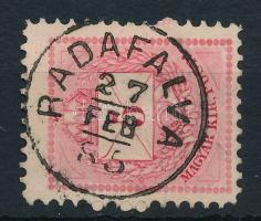 "RADAFALVA" (Gudlin nem hozza / not listed in Gudlin)
