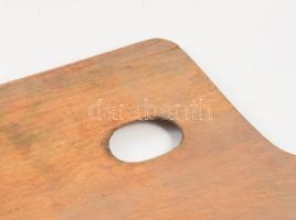 2 db régi festő paletta 23, 33 cm