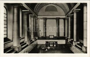 Trencsénteplic, Trencianske Teplice; Bad Haman / Hammam fürdő, belső. Josef Holas kiadása / spa, bathhouse, interior