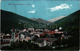 Trencsénteplic, Trencianske Teplice; látkép. Wertheim Zsigmond kiadása / general view (EM)