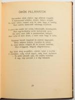 Jászay-Horváth Elemér: Gyöngyök és könnyek. Gyoma 1913. Kner Izidor. Verses kötet. Festett egészvász...