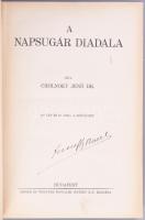 Cholnoky Jenő 3 darab műve a Singer és Wolfner kiadásában: Cholnoky Jenő: A tenger. Bp., 1931, Singe...