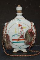 1933 Cserkész jamboree herendi porcelán kulacs  / Boy-sout jamboree herend chinaware 18 cm