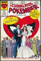 1994 A csodálatos pókember. Nr 7. Az esküvő. képregény füzet. Borító változat