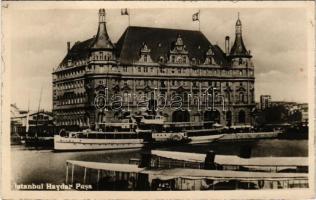 1931 Constantinople, Istanbul; Haidar-Pacha / Haydar Pasa, steamship