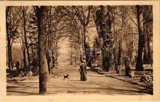 1920 Pöstyén, Piestany; Gyógykert / spa park (EK)