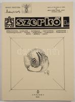 Halmy Miklós: Szerkő I. Egyedi periodika. Bp., 2000, Duranki, [96] p. A szerző - művész, Halmy Miklós (1931-2021) Kossuth-díjas szobrász- , grafikus-, festőművész által DEDIKÁLT példány (Kettős dedikációval, dátumozva (2000, 2017)! Gazdag képanyaggal illusztrált. Kiadói papírkötés.