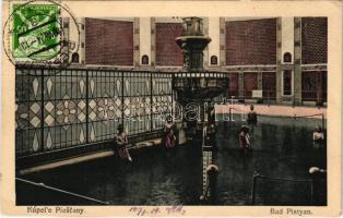 1924 Pöstyén, Piestany; fürdő belső / spa, bathhouse interior (EK)