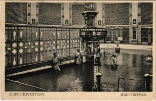 1925 Pöstyén, Piestany; fürdő belső / spa, bathhouse interior (EK)