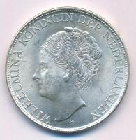 Curacao 1944D 2 1/2G Ag "Vilma" T:XF
Curacao 1944D 2 1/2 Gulden Ag "Wilhelmina"...
