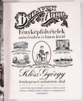 Budapest Anno. Fényképfölvételek műteremben és házon kívül Klösz György udv. fényképészeti műintézet...
