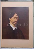 cca 1930 Canaletto és Ilja Repin mappa reprodukciókkal jó állapotban / Canaletto and Ilja Repin albu...