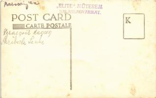 Balassagyarmat, gimnáziumi tanulók, az 1942-ben érettségizett osztály, tagjai Skribák Lenke és Pekár...