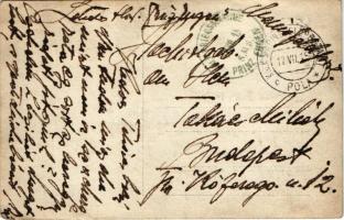 1918 SMS PRINZ EUGEN Osztrák-Magyar Haditengerészet pre-dreadnought csatahajó személyzete a fedélzet...