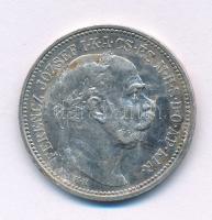 1914KB 1K Ag "Ferenc József" T:XF patina
Adamo K5.1