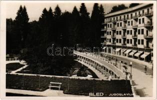 Bled, Veldes; Park Hotel, shops