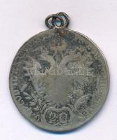 1830B 20kr Ag "Ferenc" füllel T:F
Huszár: 1979., Unger III.: 1380.a