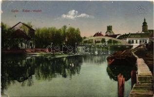 1914 Győr, Rába részlet, Elite kávéház (EK)